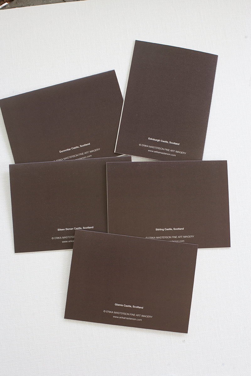 castle note cards