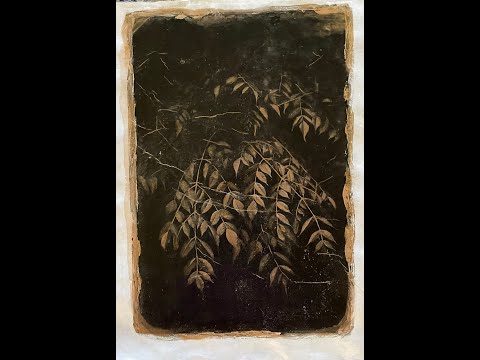 video of the making of an art piece by erika masterson
