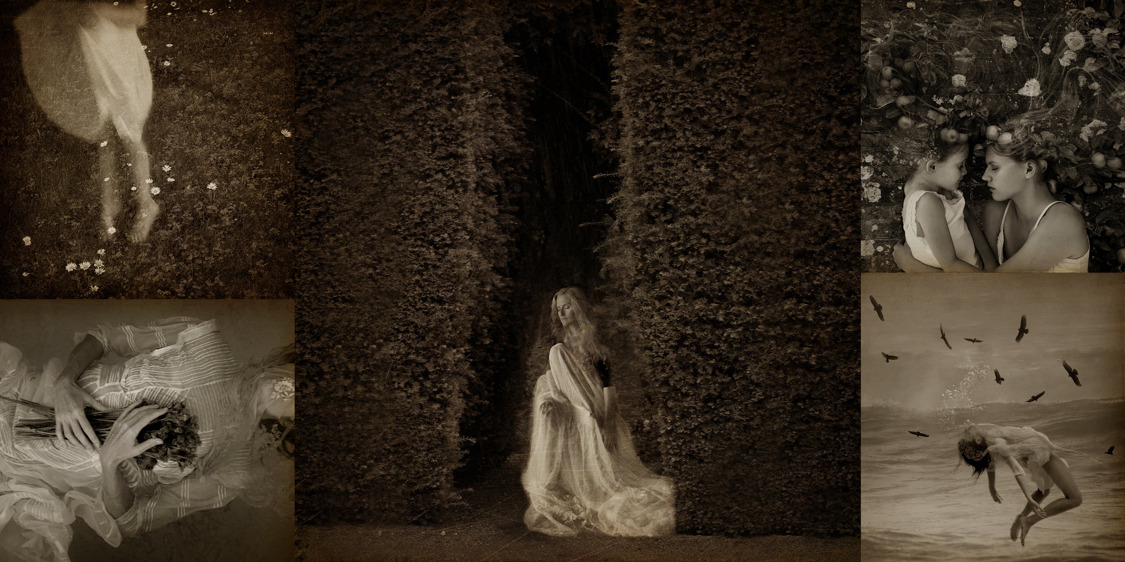 dreamy sepia portraits by erika masterson